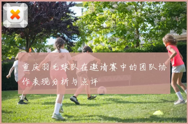 重庆羽毛球队在邀请赛中的团队协作表现分析与点评